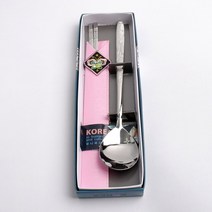 수저세트 젓가락 숟가락 전통문양 스푼세트 집들이선물 spoon set chopsticks, 전통문양 수저세트, 학