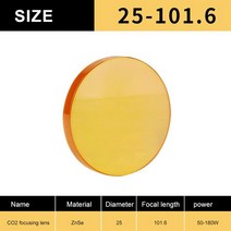 레이저 각인기 마킹기 금속 가정용 미니 각인기 CO2 초점 렌즈 중국 znse 직경 12-25mm 조각 및 절단 기계 마킹 조각 기계 용 고출력, 25x101.6, 협력사