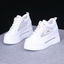 FANSYLI 여성 봄여름 얇은 키높이 여성화 메쉬 통기성 캐주얼 메쉬 W4A03