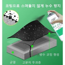 450ml 방수 및 누수 보수 스프레이 방수코팅제 1+1+1, 그레이*3