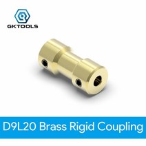 플렉스 샤프트 하수구 관로탐지기 gktools d9l20 황동 유연한 모터 커플 링, 3mm  4mm