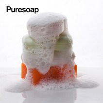 퓨어솝 천연비누만들기세트KIT 27종모음 (수제비누 핸드메이드비누 샴푸바만들기) 비누베이스 비누만들기세트, 12.시금치 비누만들기세트 100gx5개