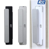 KCC 샤시 창호 손잡이 발코니 베란다 새시 미닫이문 창문 (나사포함), 실버, 1개