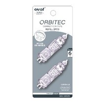 오발 수정테이프 QJR-506B 5mmX6M, 리필/2개입
