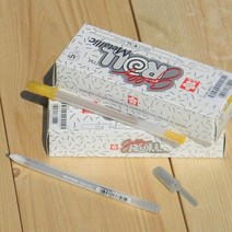 [응다팔아6279] 만화펜 학용품 수입필기구 필기수성펜 예쁜볼펜 삼각펜 수입볼펜 라이너펜, ★★옵션확인必 사쿠라 중성펜 갤리롤 Metallic C, ★★옵션확인必 553 실버 1다스