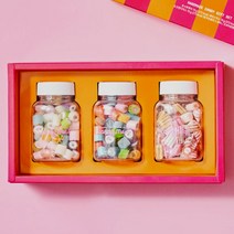 캔디미 수제 사탕 캔디 수능선물 송별회 어린이집 생일선물 답례품, 3종 세트