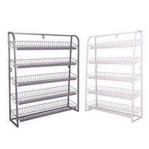 마트 슈퍼 진열대 진열장 껌 젤리 간식 선반 팬트리, 중 - 그레이 + 가격 표시줄