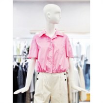 주크 NC13 밑단 스트링 반팔 숏 셔츠 V232MSC953