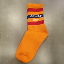 지프 남여공용 빅볼드 자가드 양말 GJ4GSU051