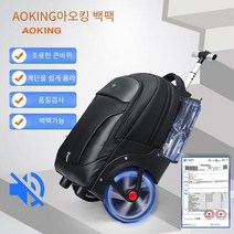 AOKING아오킹 바퀴달린백팩 롤링가방 큰바퀴 slx8021 여행용 캐리어 백팩 기내용 남여공용