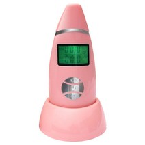 피부 모이스처 미터 디지털 LCD 디스플레이 디지털 테스터 수분 오일 콘텐츠 분석기 모니터 페이스 케어 거친 피부, 협동사, 분홍