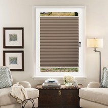 허니콤쉐이드 허니블라인드 하향식 상향식 셀룰러 음영 푸시 풀 커튼 용 간편한 설치 44