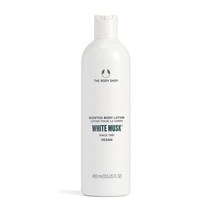 더바디샵 THE BODY SHOP 영국 화이트 머스크 바디로션 400ml, 2팩