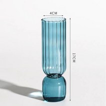 파티룸 렌탈스튜디오 꽃병 INS Nordic Colored Glass Vase Flower arrangement hydroponics ball glass art flower war, [19] 초콜렛