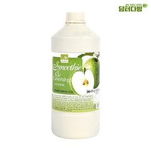 사과 퓨레 청 농축액 과일 원액 대용량 드레싱 스무디 주스 에이드 카페 커피숍 회사 탕비실 가정 용, 상세페이지 참조, 상세페이지 참조