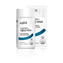 지쿱 제너럴 밸런스 식물성 MSM