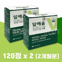 알베올 120정 X 2개 잇몸 영양제 오스코텍 치과입점