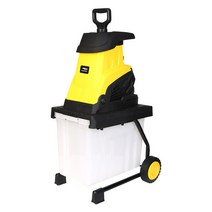 가정용 잔가지 파쇄기 전동 분쇄기 나뭇가지 나무, 2500W 분쇄기 + 40m 전원 코드
