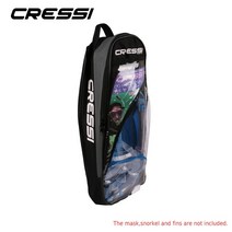 다이빙가방 Cressi-스노클링 핀 가방 다이빙 장비 플리퍼 패키지 간편한 휴대 마스크 스노클링 세트, 01 S 49 cm