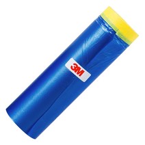 3M 커버링테이프 페인트 도색공사 건축용 비닐 보양테이프(파랑) 1500mm 낱개, 파랑1500mm×8개