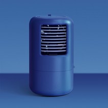 tabell mini 휴대용 에어컨 air 쿨러 다채로운 분위기 가벼운 물 이동식에어컨, 푸른, L