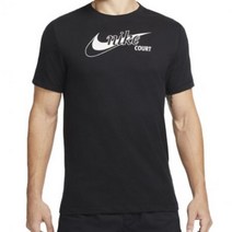 NIKE 남성 나이키코트 드라이핏 스우시 테니스 반팔티 DD8376-010 M NKCT DF TEE SWOOSH TENNIS