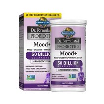 Garden of Life Dr. Formulated Probiotics Mood plus 50B 가든오브라이프 닥터 포뮬레이티드 프로바이오틱 무드 플러스 500억 CFU 60캡슐