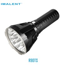 10만루멘 캠핑랜턴 탐조등 써치라이트 원래 imalent ms18 led 손전등 +