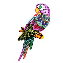 4피스 철제 새 벽 장식 걸이식 장식 미술 공예, 금속, 다른 사람