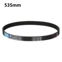 부속 스키드로더 전기 스쿠터 벨트 3m 384 12 변속기 타이밍 HTD 3m38412 5M53515 고무 드라이브 스트라이프 전자 호버 보드 부품 191193, 535mm