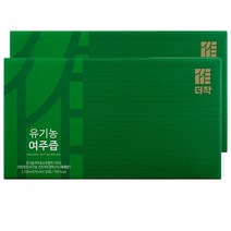더작 유기농 여주즙 2박스(60포) 저온/효소추출