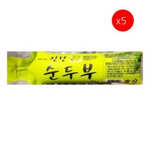 [더착한푸드]진선 순두부 400g 5개 식자재마트 대용량 업소용 순두부 분식재료 두부