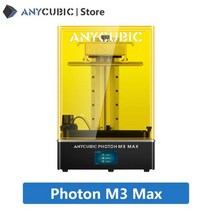 3D 프린터 가정용 3d 펜 기 기계 ANYCUBIC3D Photon M3 Max 자동 수지 충전 136 인치 7K 단색 스크린 더 큰 298164300mm, 체코+Photon M3 Max
