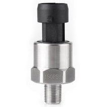 0-150 PSI 압력 센서 오일 연료 공기 수압 변환기 송신기 게이지 DC 5V 1/8 인치 NPT 스레드, 한개옵션0