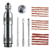 자전거 펑크 패치 타이어 수리 공구 키트 튜브리스 스쿠터 오토바이 도구 줄무늬 야외, tol169tt, 1개