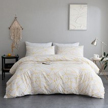 겨울이불 라지킹침구세트 목화솜이불 화이트 이불 침구 세트 브로징 세스 럭셔리 퀸 현재 시즌 커버 베개 초대형 침대보