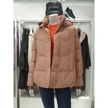 올리비아로렌 후드 탈 부착 다운 점퍼 VOCKDXWA141