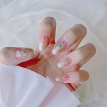 잇템샵 네일스티커 젤네일 셀프 네일아트 네일팁 붙이는 네일스티커 페디큐어, 신규89금펄, 1개