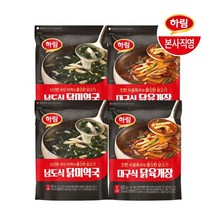 하림 남도식 닭미역국 400g 2봉+대구식 닭육개장 400g 2봉, 단품