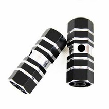 육각형 보조발판 자전거 페달 발받침 클릿, 레드