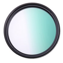 캐논 니콘 소니 카메라용 컬러풀 필터 그라데이션 풍경 49MM - 77MM, 녹색_62mm