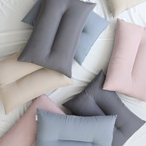 아망떼 드림웰 알러지케어 빨아쓰는 경추베개 1+1 50x70cm, 시티그레이