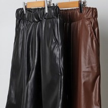 [시드마켓] 밴딩 레자 반바지 212J582S 빅사이즈 여성의류