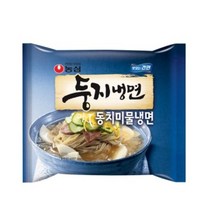 농심 둥지 동치미 물냉면 161g, 5개