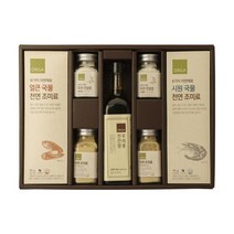 ORGA 답례 감사 명절 선물세트 천연조미료 혼합세트 2호 1box 시원 얼큰국물 회사 교회 친정 처가 시댁 큰댁, 46개