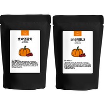 [1+1] 권뱅푸드 국내산 호박팥차 2g x 100개+100개 삼각티백 지퍼백