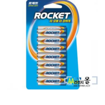 로케트 알카라인 건전지 AA (1.5V) 14알(1카드) LR6