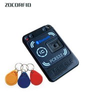 신용 카드 리더기 휴대용 모바일 포스 단말기 Mini532 NFC RFID 카드 복사기 리더 라이터 듀플리케이터 IC, 02 Bluetooth