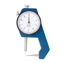 도막 측정기 자동차 페인트 도금 두께 햄프턴 다이얼 게이지 0-100-20mm 가죽 용, 0-20mm, 0-20mm