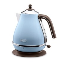 델롱기(DeLonghi) 전기 케틀 아이코나 빈티지 컬렉션 아주로 블루 1.0L
